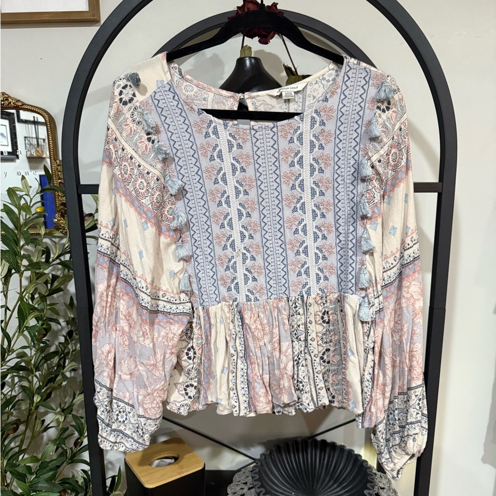 Bohemian American eagle top - Picture 1 of 10